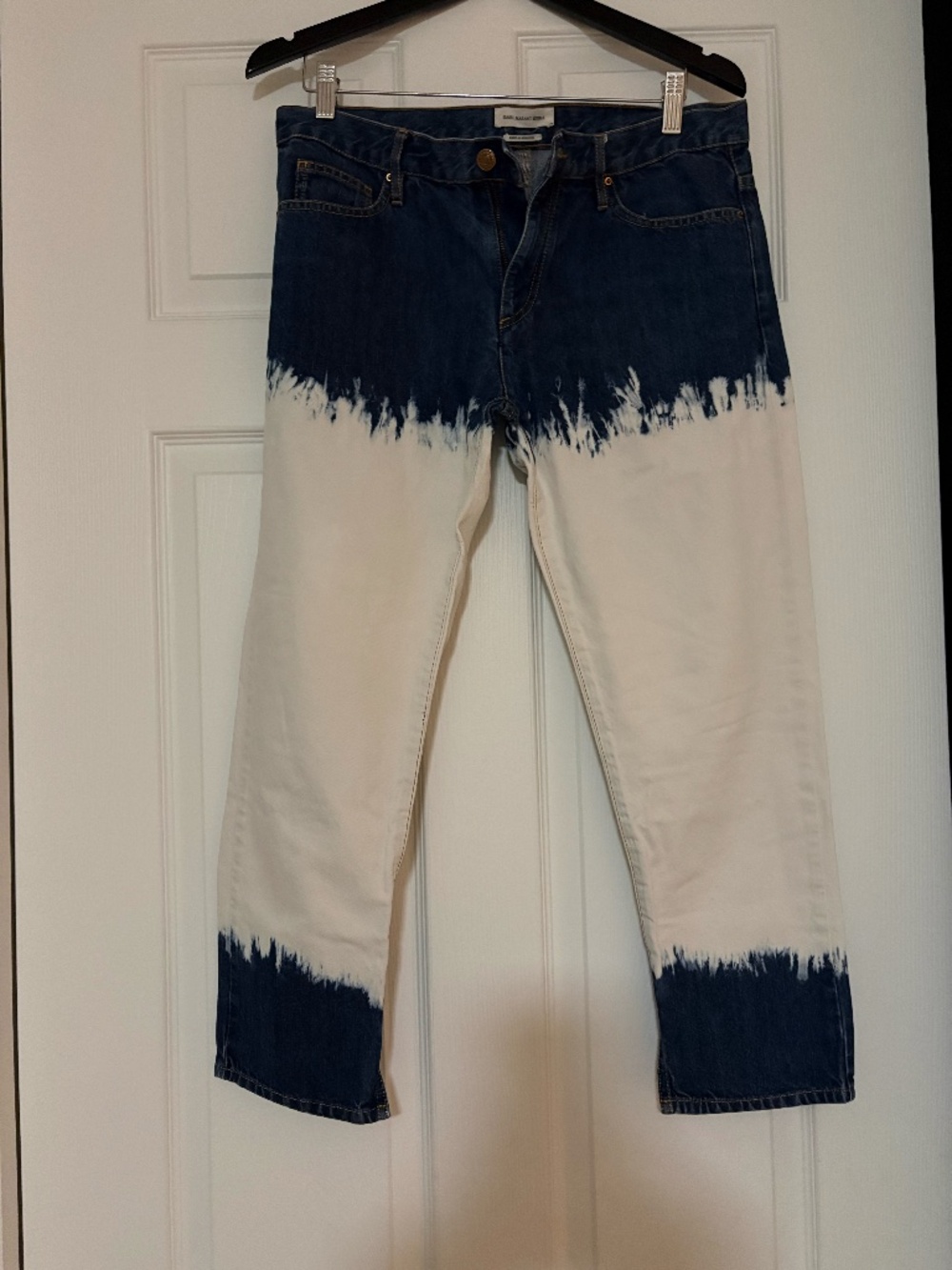Isabel Marant Etoile Bleach Tie Dye Jeans - New w/o Tags